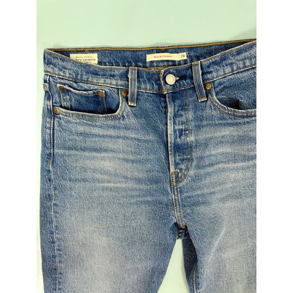 Levi's Women's Wedgie Straight Jeans 28Wx26L - Picture 5 of 8